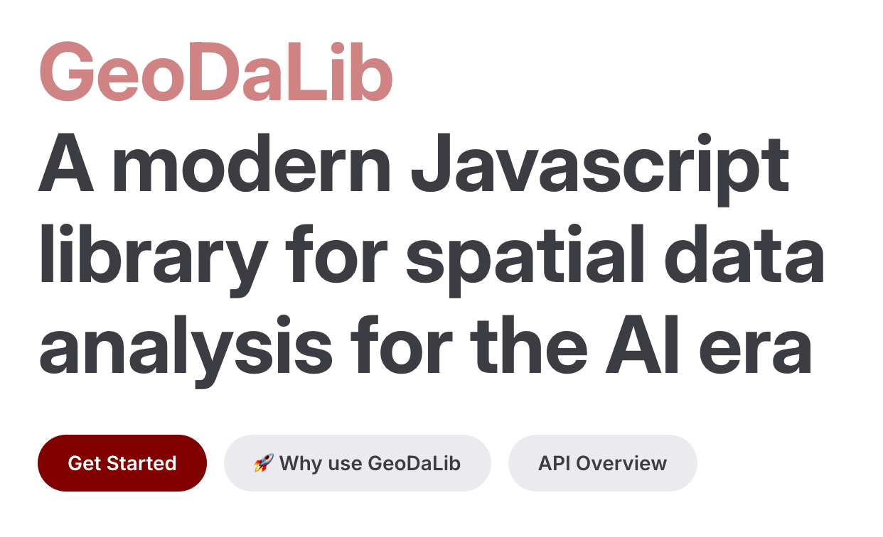 GeoDaLib